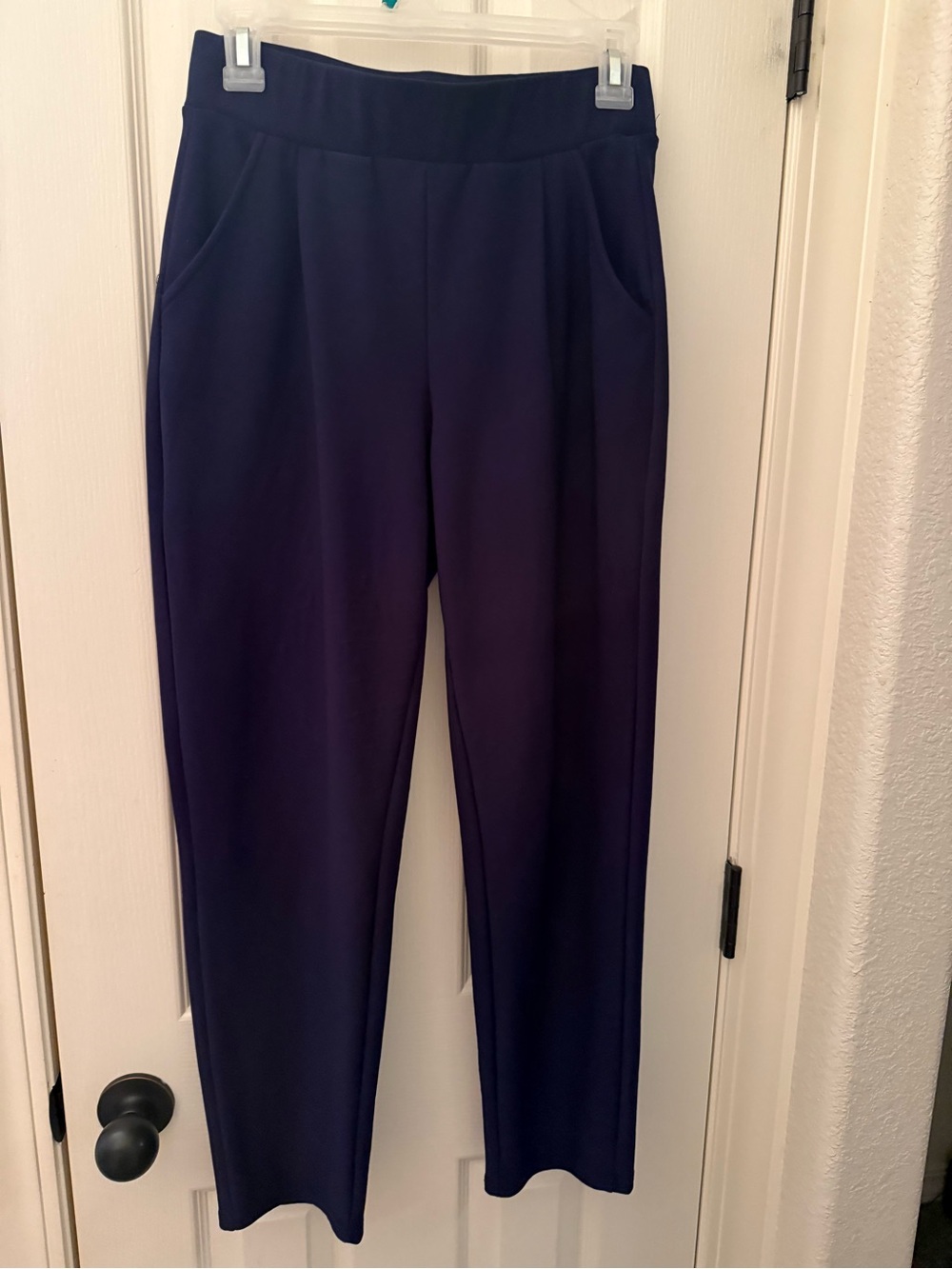 Women's Stretch Ponte Pull-On Pants - Navy